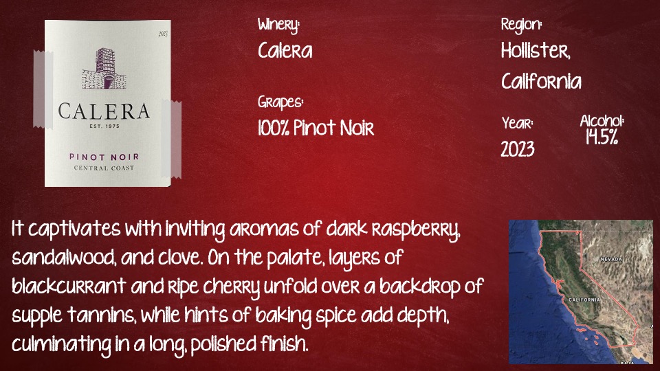 Calera Pinot Noir