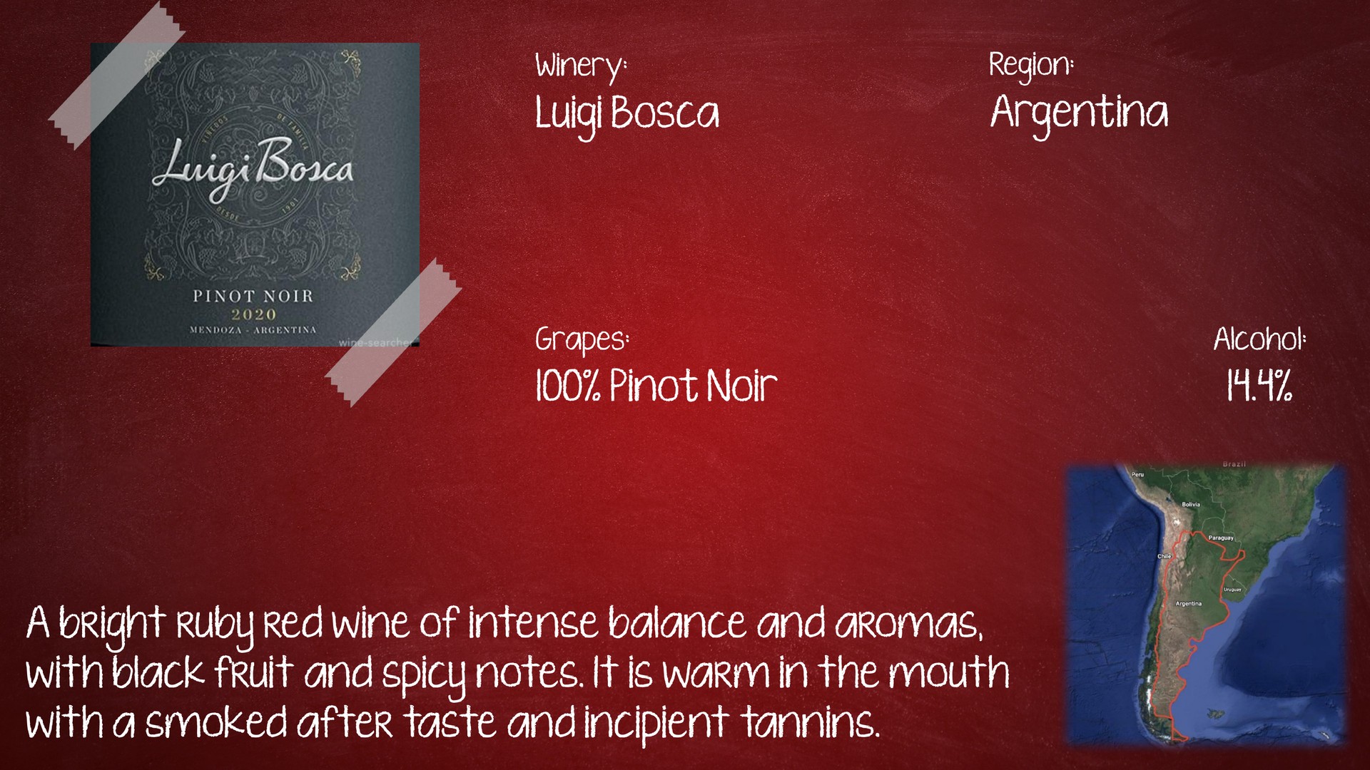 Luigi Bosca Pinot Noir