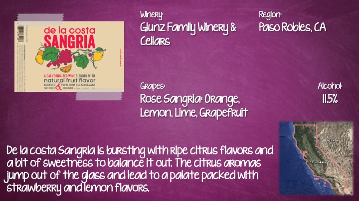 Rose Sangria de la costa