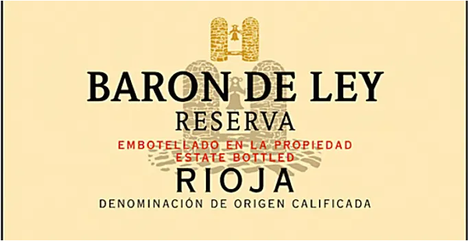 Baron de ley Reserva Red Wine