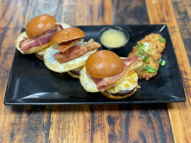 Breakfast Burger Slider