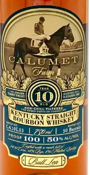 Calumet Farm 10 Year