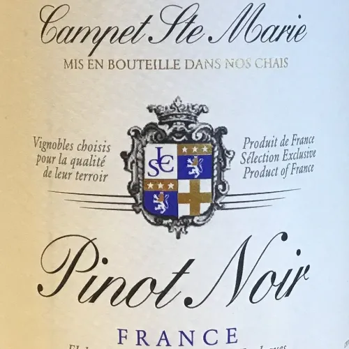 Campet St Marie Pinot Noir