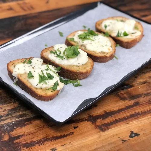 Cheesy Crostini