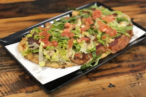 Chicken Bacon Ranch Flatbread