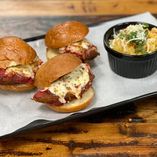 Eggplant Parmesan Sliders