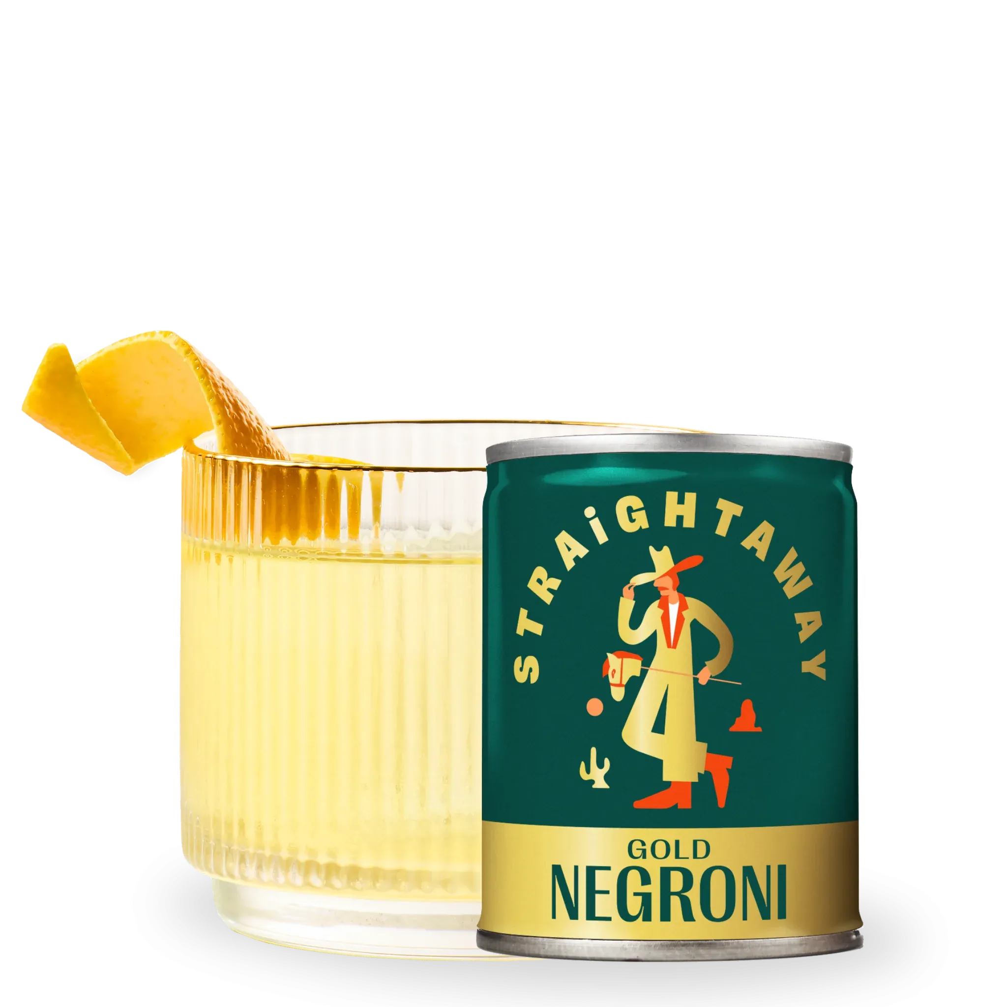 Gold Negroni Straightaway