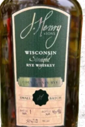 Jhenry Rye Small Batch