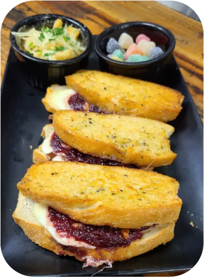 Jovie's Jam & Burrata Sliders
