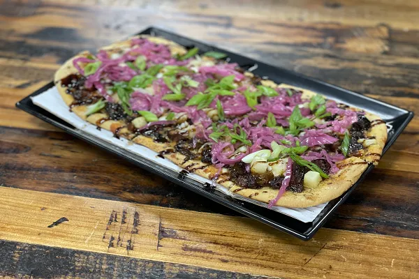 Kickin' Brisket Flatbread