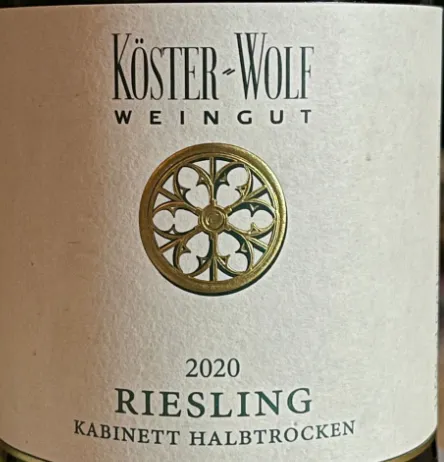 Koster-Wolf Halbtrocken