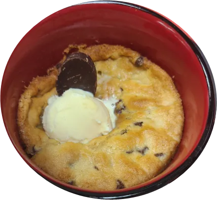Molten Choc Chip Cookie