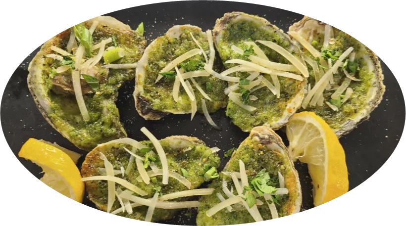 Oysters Rockefeller