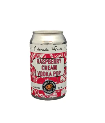 Raspberry Cream Vodka Pop