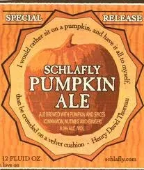 Schlafly Pumpkin Ale