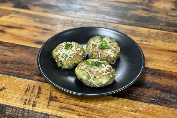 Spinach Stuffed Mushrooms Caps