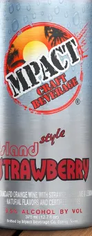 Strawberry Island Drink