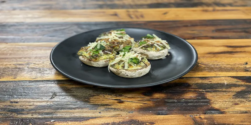 Stuffed Mushrooms Spinach*