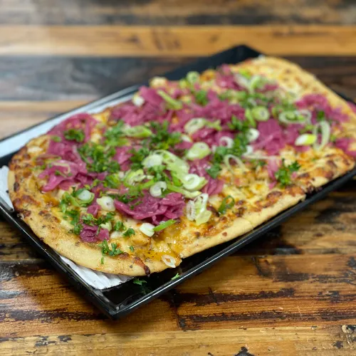 Sweet Chicken Chili Flatbread