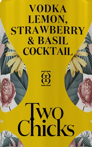 Two chicks Straw Lemonade