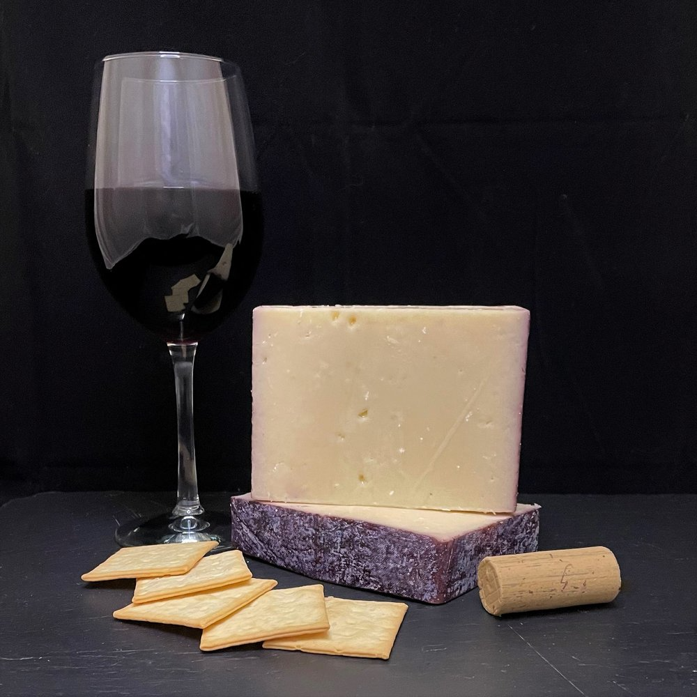 Merlot Cheddar Wedge 4 oz